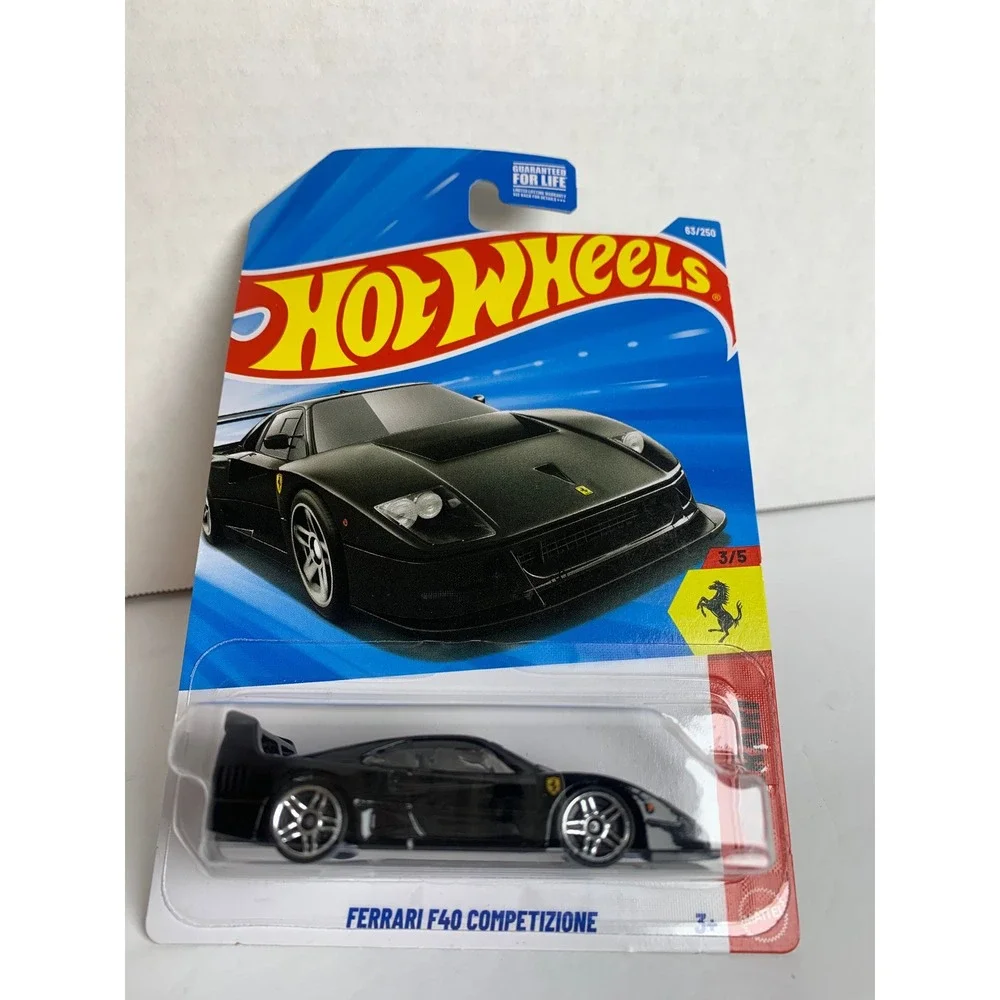 Hot Wheels Ferrari F40‎ Competizione Black 2025 Ferrari Series 3/5 63/250 HYW59